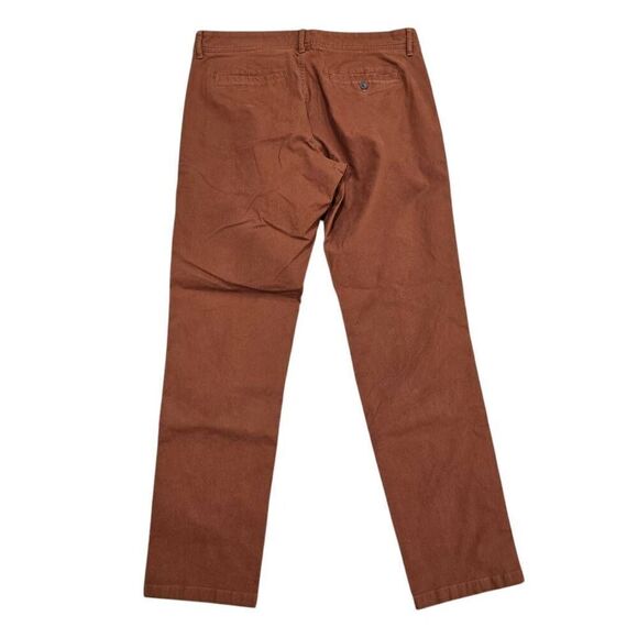 Bonobos Pants Men's 33x32 Rust Orange Slash Pockets Slim Fit Classic - Picture 6 of 8